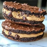 Brownie Cookie Dough Sandwich Cookies: An Amazing Ultimate 7-Layer Dessert Delight