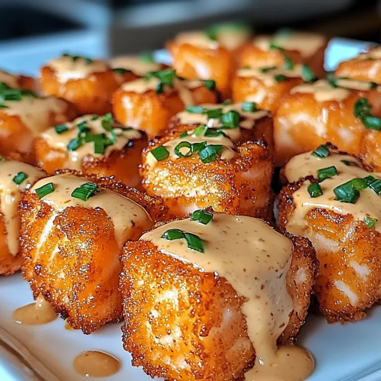 Crispy Bang Bang Salmon Bites