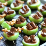 Easy Caramel Apple Bites