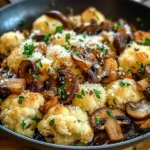 Garlic Cauliflower Mushroom Skillet: Quick & Delicious Dish
