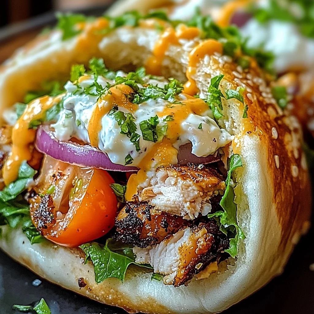 Mediterranean Chicken Gyros: A Delicious Recipe for Flavorful Meals