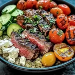Mediterranean Steak Bowls: An Amazing Ultimate Dinner Recipe