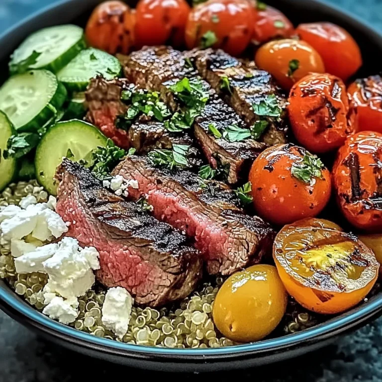 Mediterranean Steak Bowls: An Amazing Ultimate Dinner Recipe