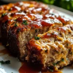 Melt-in-Your-Mouth Garlic Parmesan Chicken Meatloaf