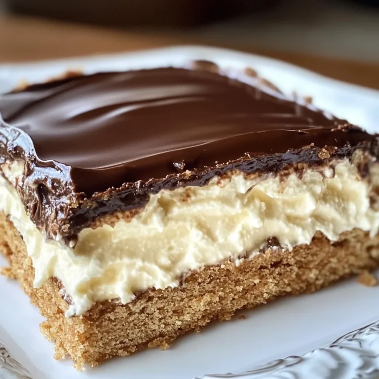 No-Bake Eclair Cake