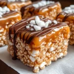 Salted Caramel Rice Krispie Treats: A Sweet & Salty Indulgence
