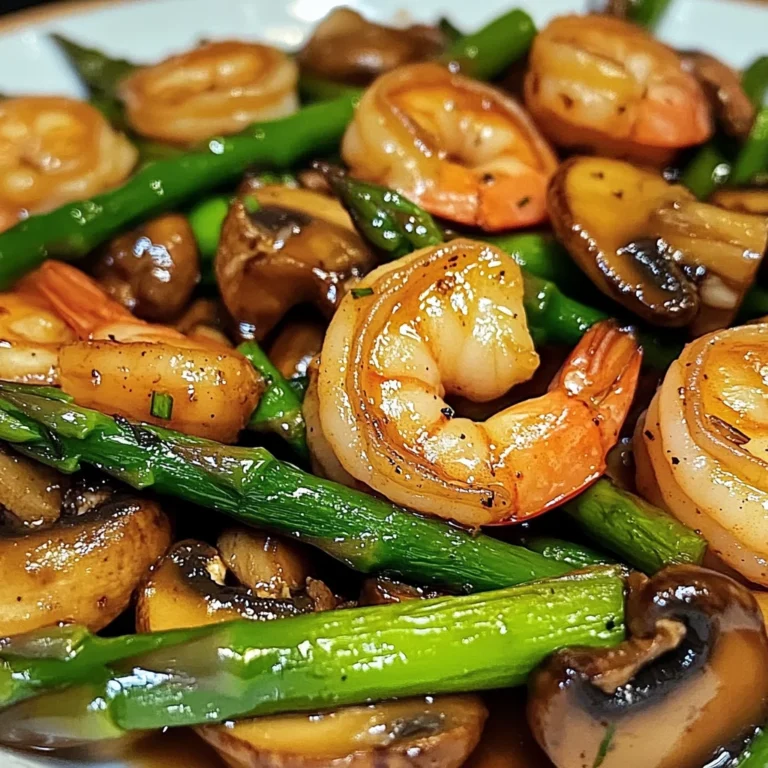 Shrimp and Asparagus Stir-Fry with Mushrooms: An Amazing Ultimate Recipe
