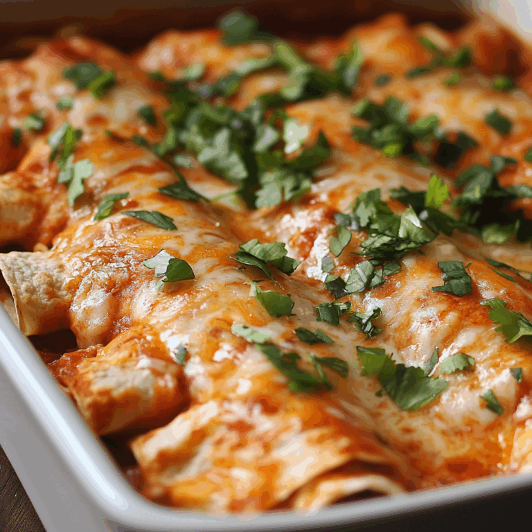 Easy Bean and Cheese Enchiladas