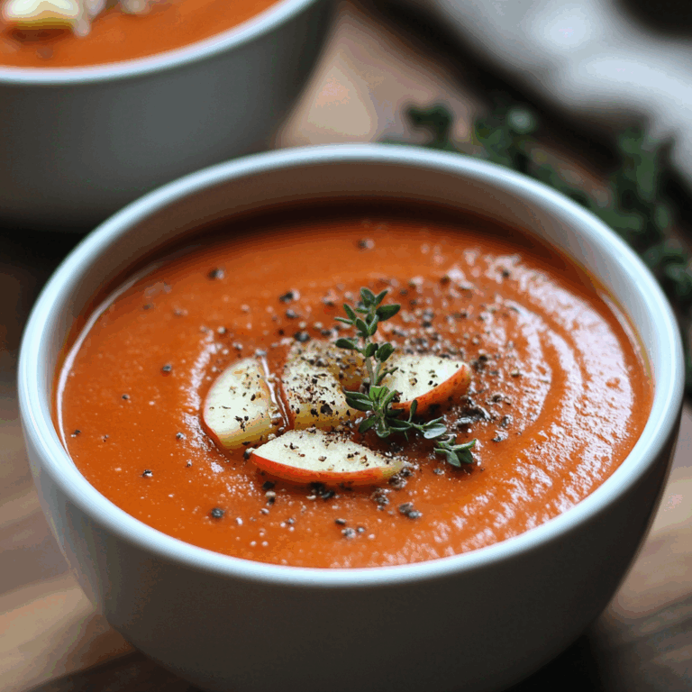 Tomato carrot apple soup | carrot tomato soup recipe