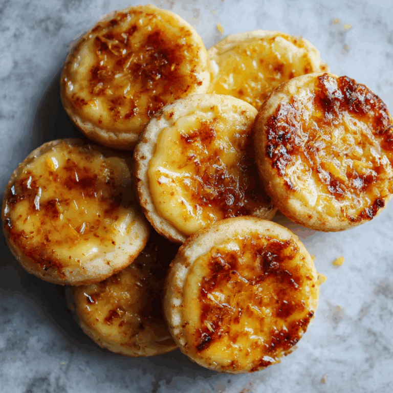 Lemon Curd Crème Brûlée Cookies – Tangy & Sweet Treat