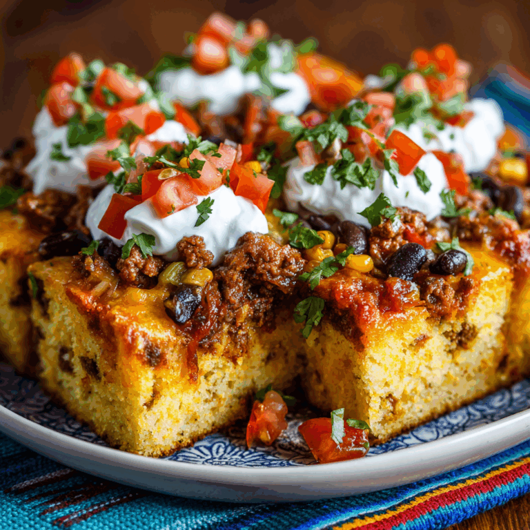 Mexican Cornbread Casserole