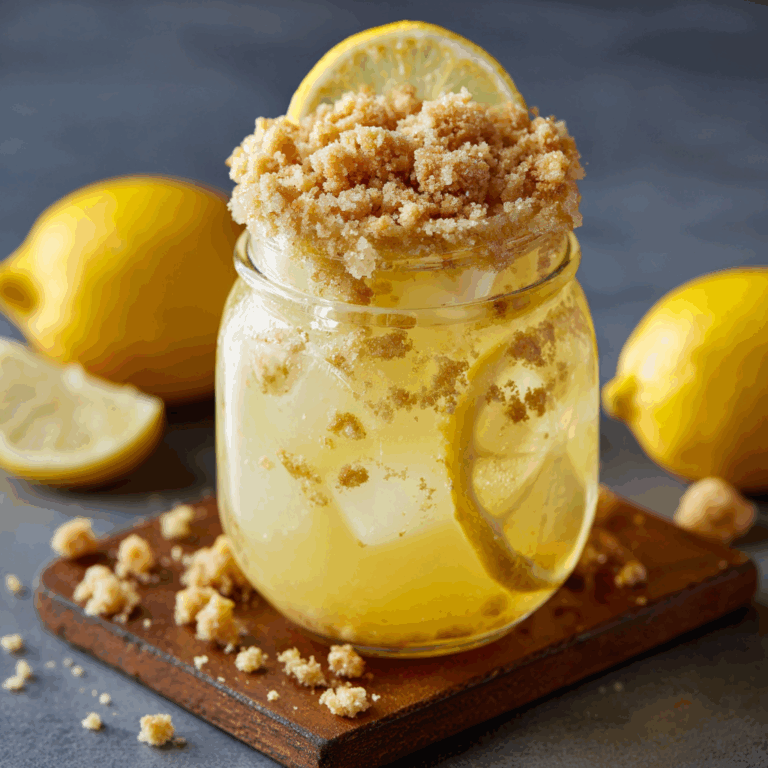 Sugar Cookie Lemonade Crumble