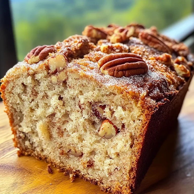 Cinnamon Sweet Alabama Pecan Bread