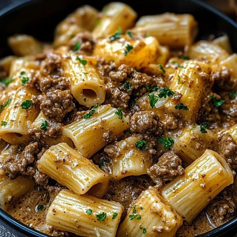 Creamy Beef Pasta Recipe