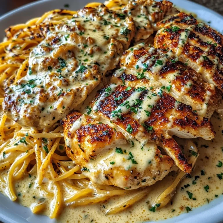 Creamy Cajun Chicken Spaghetti