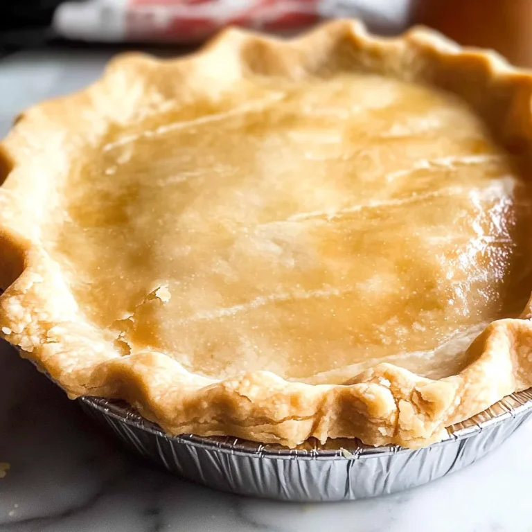 Easy Homemade Pie Crust