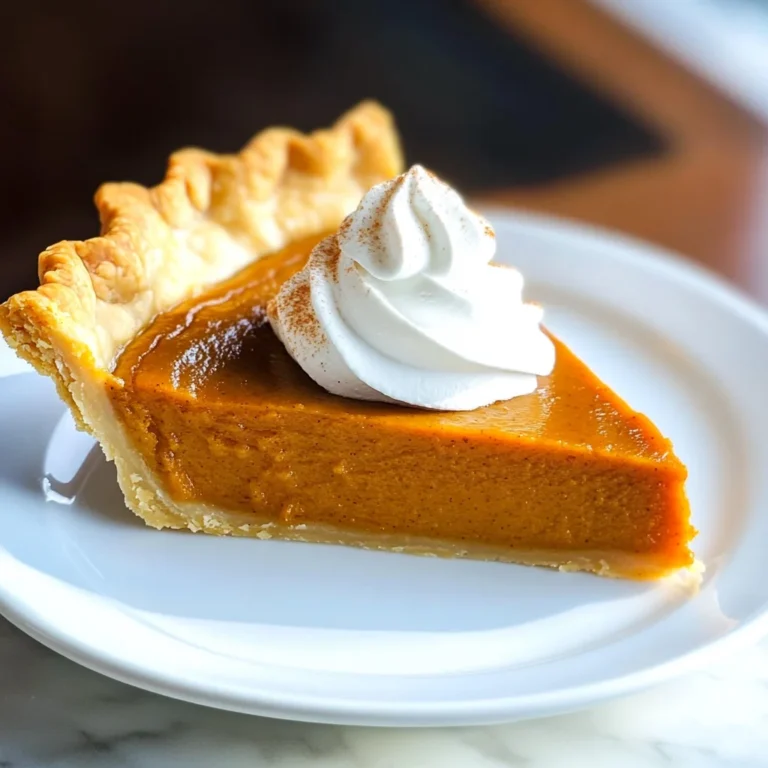 Easy Pumpkin Pie