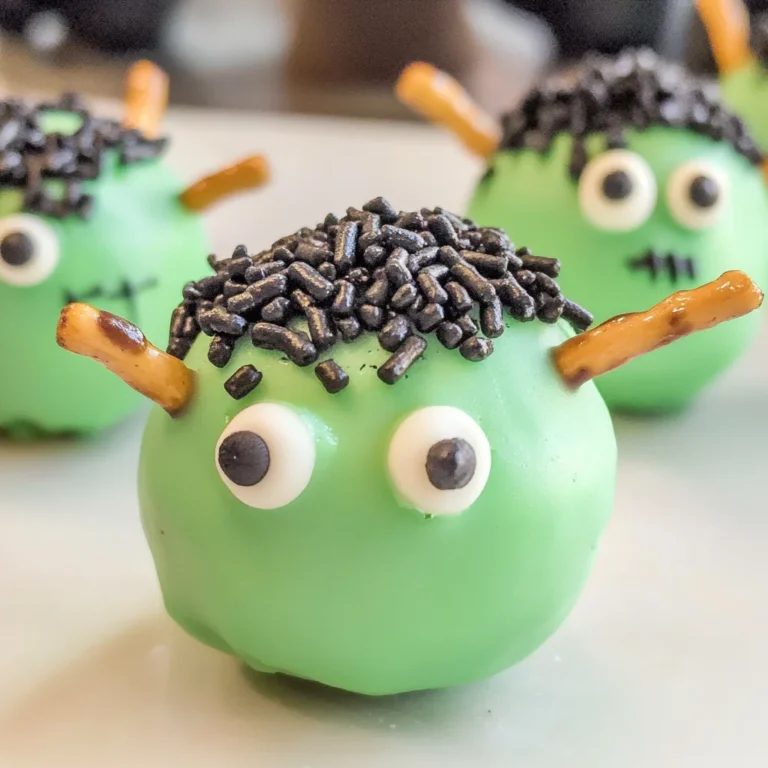 Frankenstein Oreo Balls