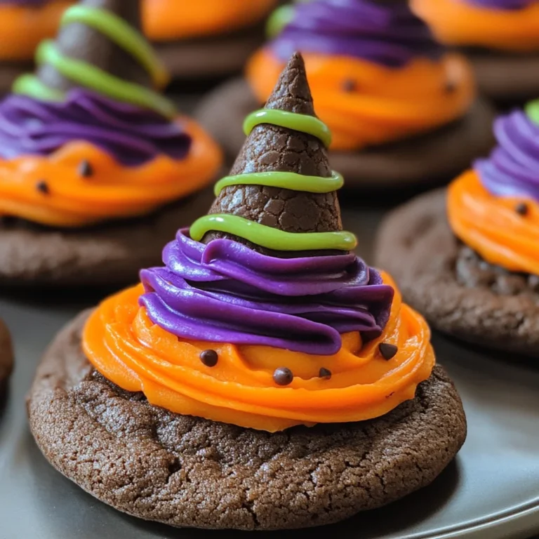 Halloween Witch Hat Cookies