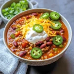 Healthy Turkey Chili