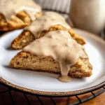 Homemade Chai Scones with Maple Chai Glaze