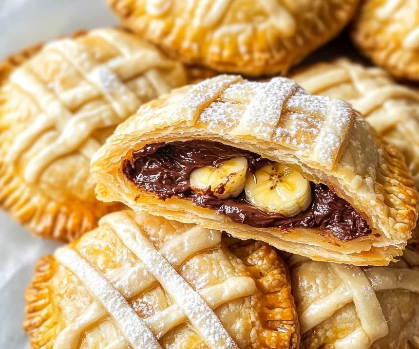Nutella Mummy Hand Pies