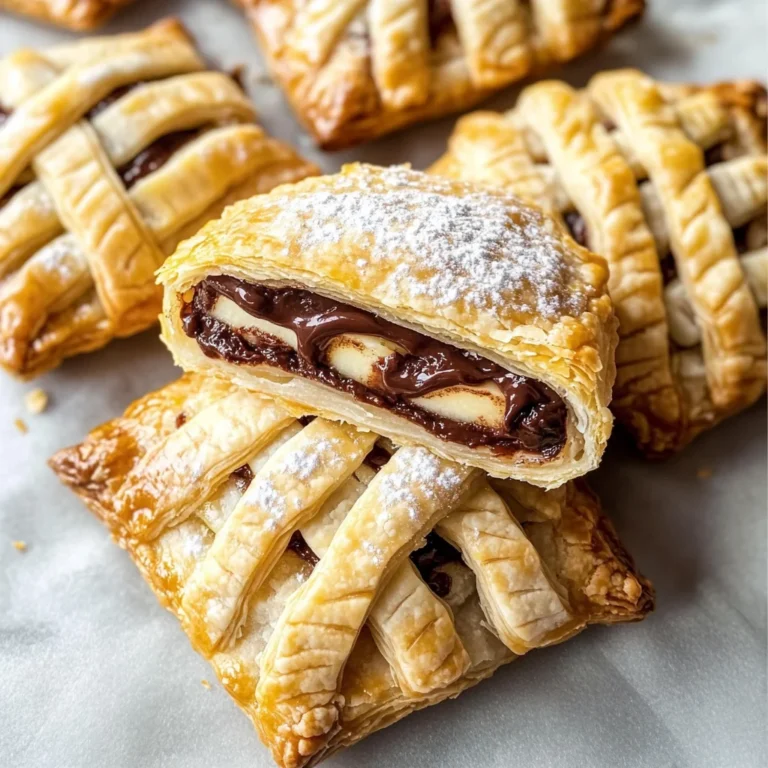 Nutella Mummy Hand Pies