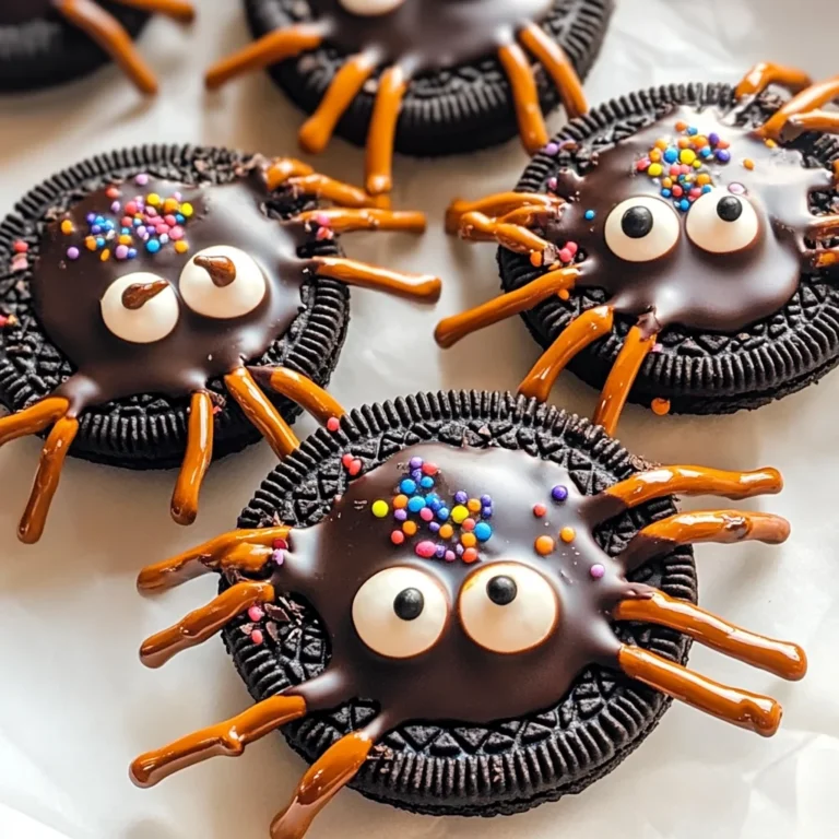 Oreo Spider Halloween Cookies