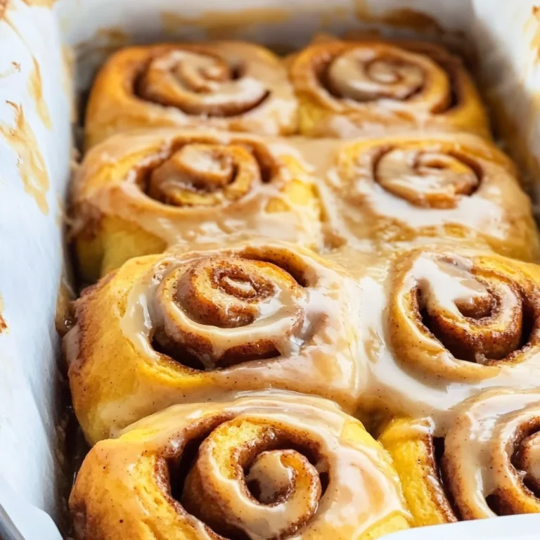 Pumpkin Cinnamon Rolls