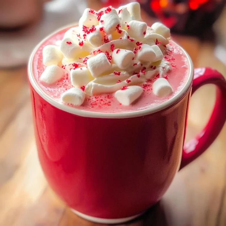 Red Velvet Hot Chocolate Recipe