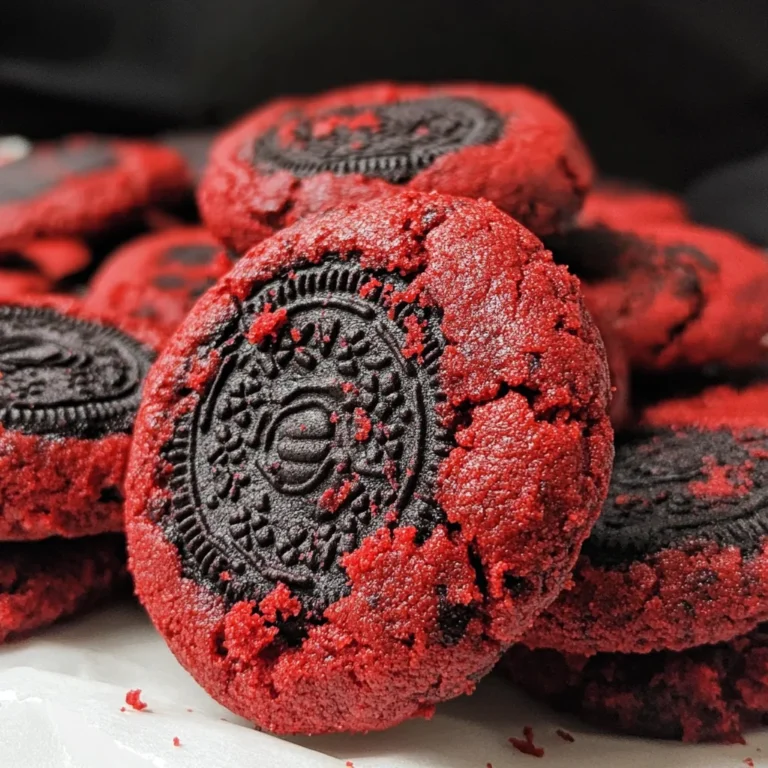 Stranger Things Red Velvet Cookies