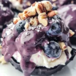 Wholesome Frozen Blueberry Yogurt Clusters