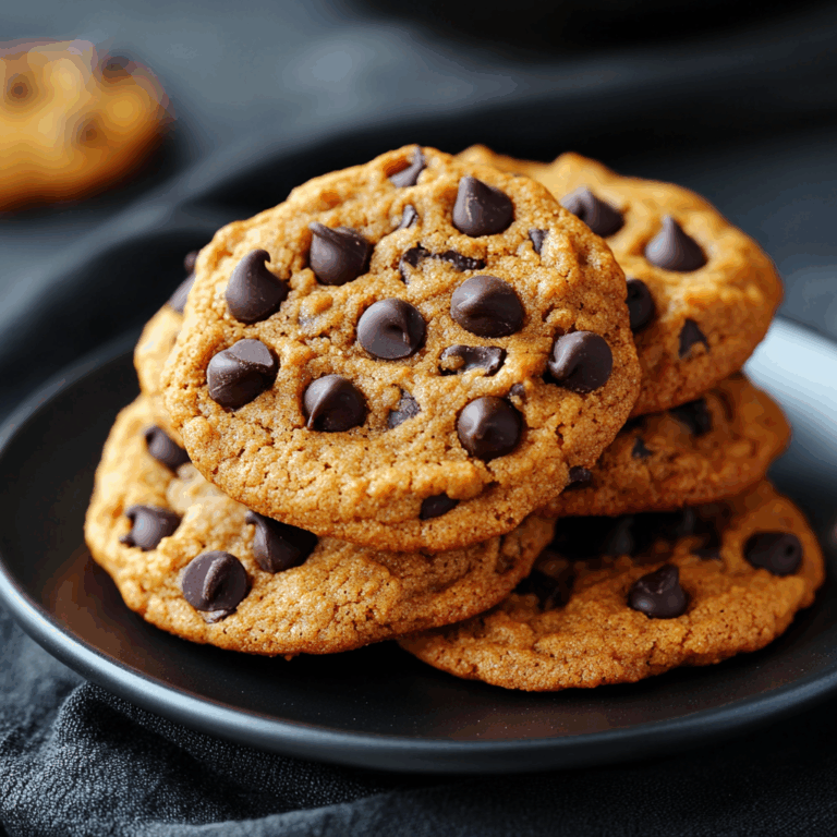Chewy Pumpkin Chocolate Chip Cookies Recipe