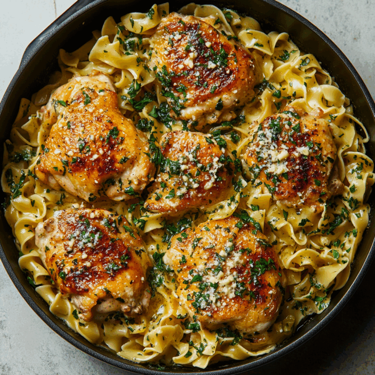 One-Pan Chicken with Buttered Noodles