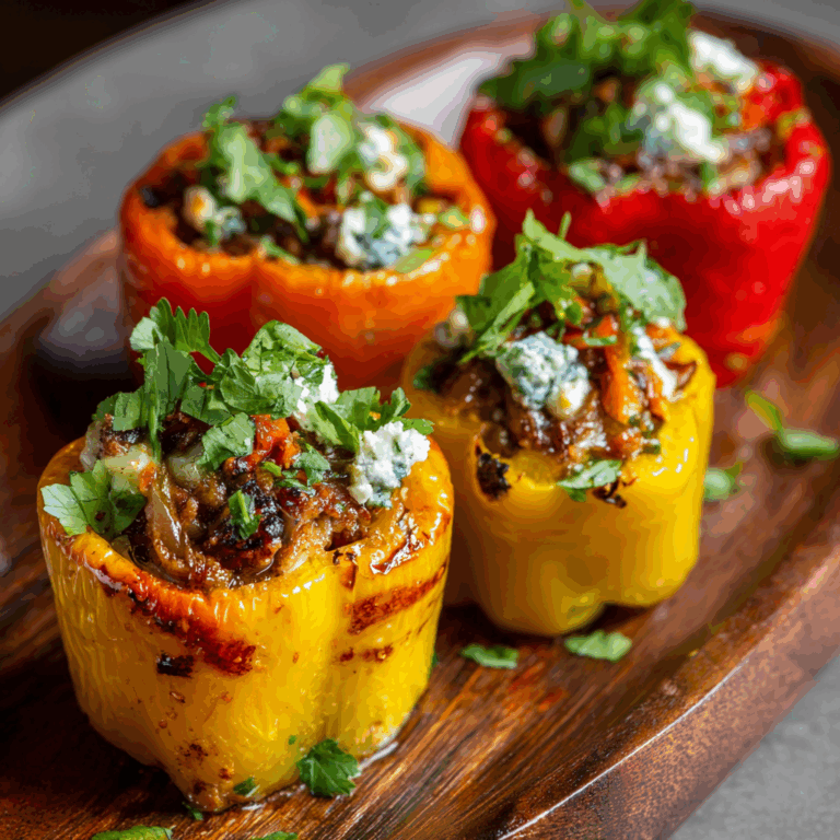 Monster Bell Pepper Salad Cups