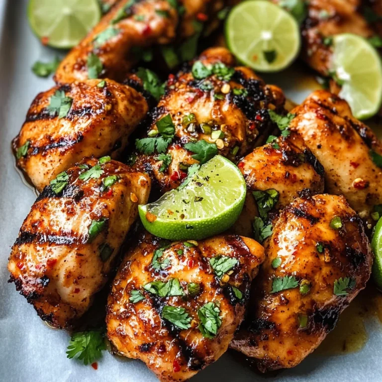 5-Minute Zesty Chili Lime Marinade