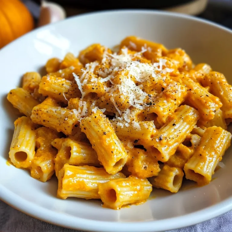 Creamy Parmesan Pumpkin Pasta
