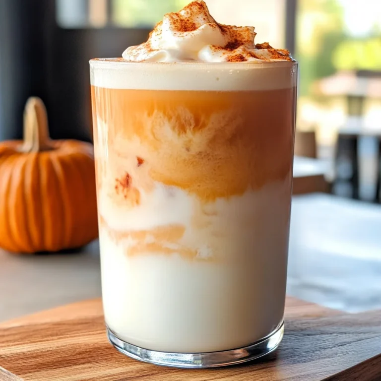 Iced Pumpkin Cream Chai Tea Latte (Starbucks Copycat)