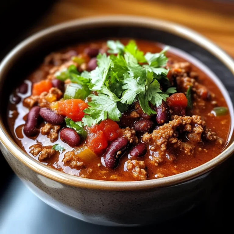 Slow Cooker Chili