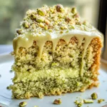 Vegan Pistachio Coffee Cake